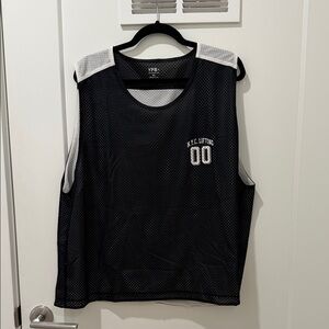 Abercrombie & Fitch Black and White Tank Top